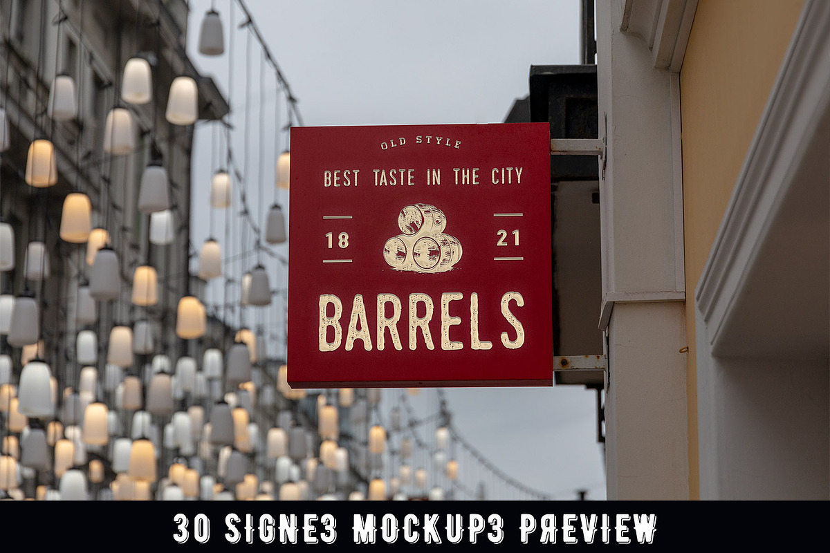 60 Signs, Facades and Frames mockups, a Cups & Container Mockup by Madebyvadim (Photo 5 of 6)