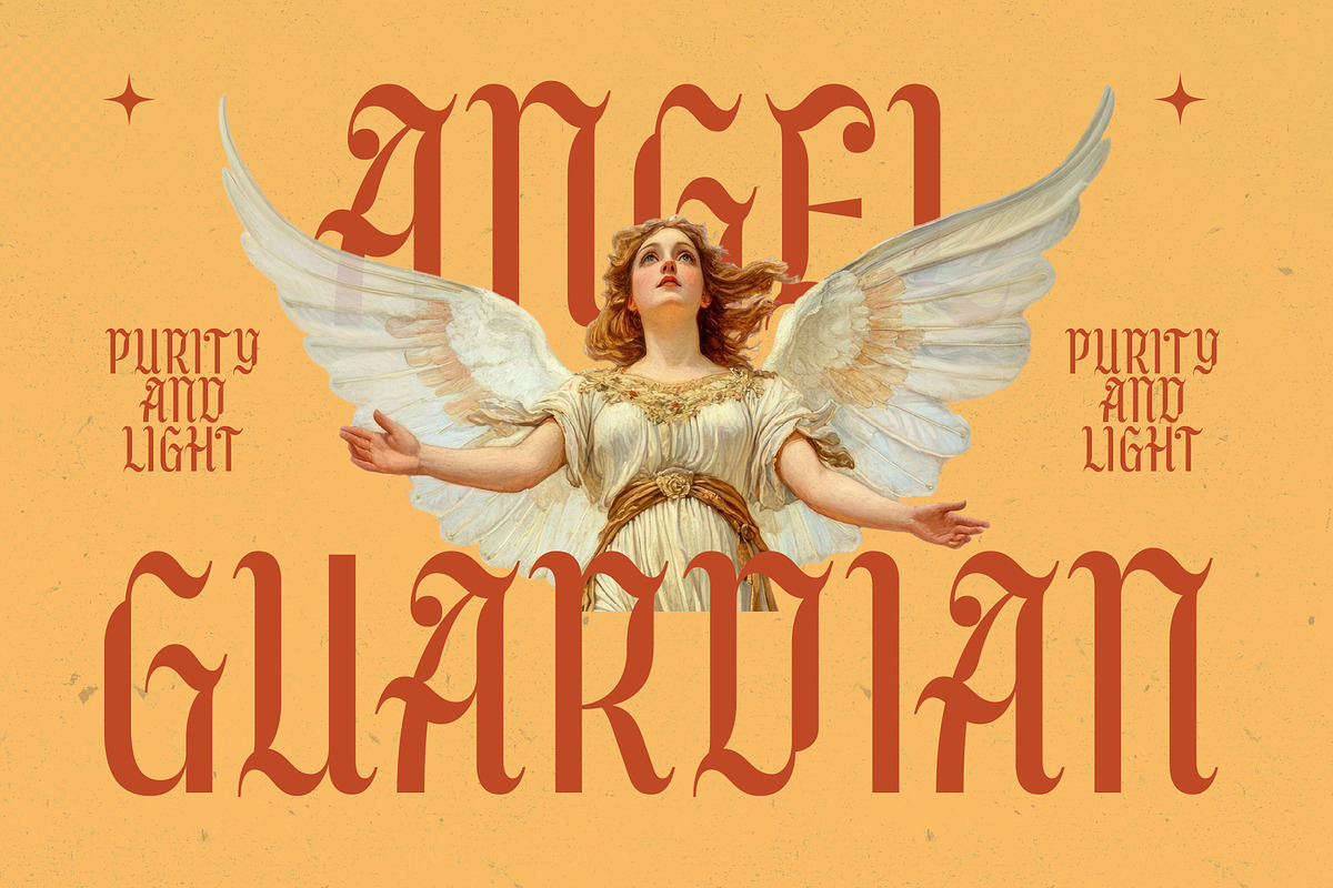 Wadepak Modern Groovy Serif, a Blackletter Font by timelesstype.co (Photo 3 of 15)