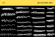 Hand Drawn Scribbles Vector Pack, an Outline Icon by Design by Barton (Thumbnail 5 of 11)