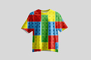 Pattern building blocks LEGO, a Pattern Graphic by Viktorijareut (Thumbnail 3 of 3)