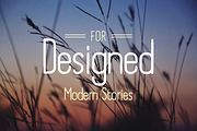 Boyanda - Modern Organic Display, a Sans Serif Font by idealistudio (Thumbnail 3 of 7)