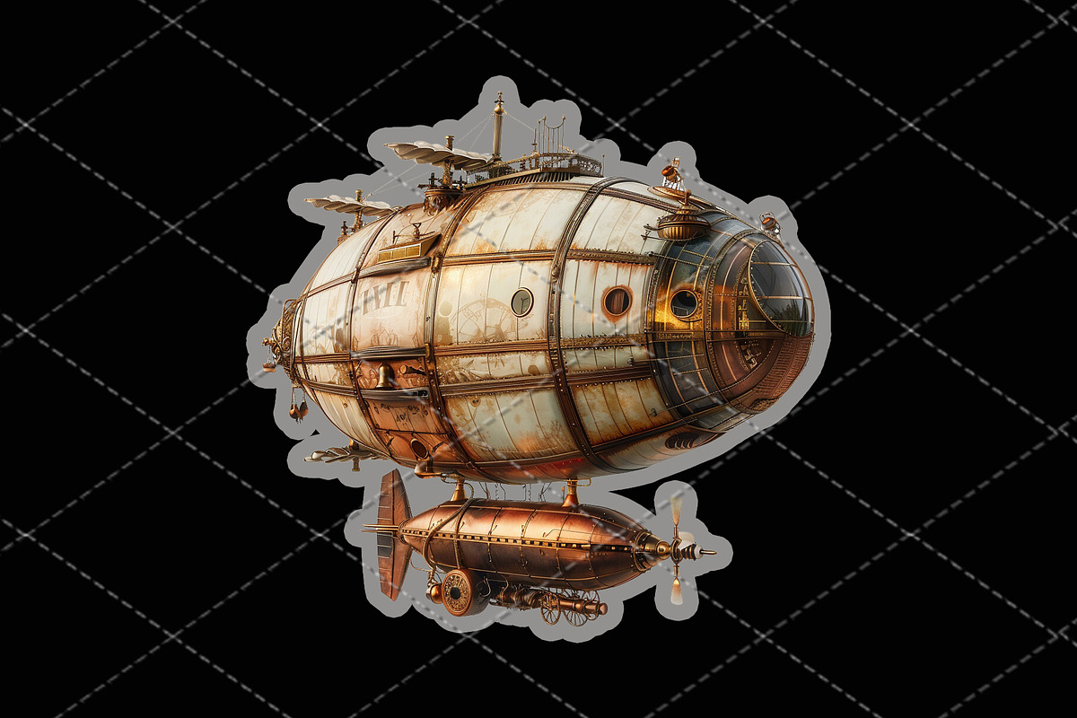 Steampunk Junk Journal Kit Images, an Object Graphic by NeatGrafix (Photo 3 of 10)