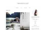 Responsive WP Theme - Wanderlust, a WordPress Template by Light Morango (Thumbnail 2 of 5)