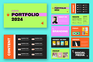 Creative Portfolio Presentation, a Presentation Template by ContestDesign