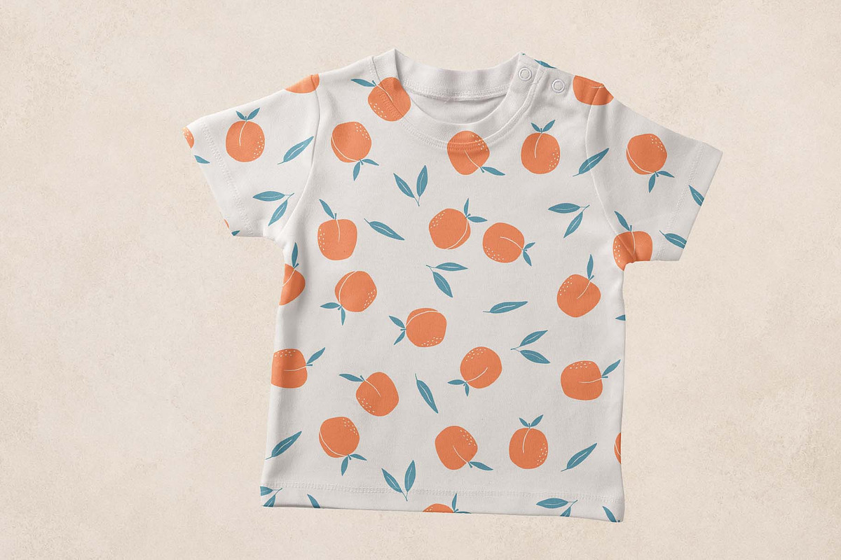 Sweet Peaches Seamless Pattern, a Pattern Graphic by Irina Ostapenko (Photo 4 of 4)