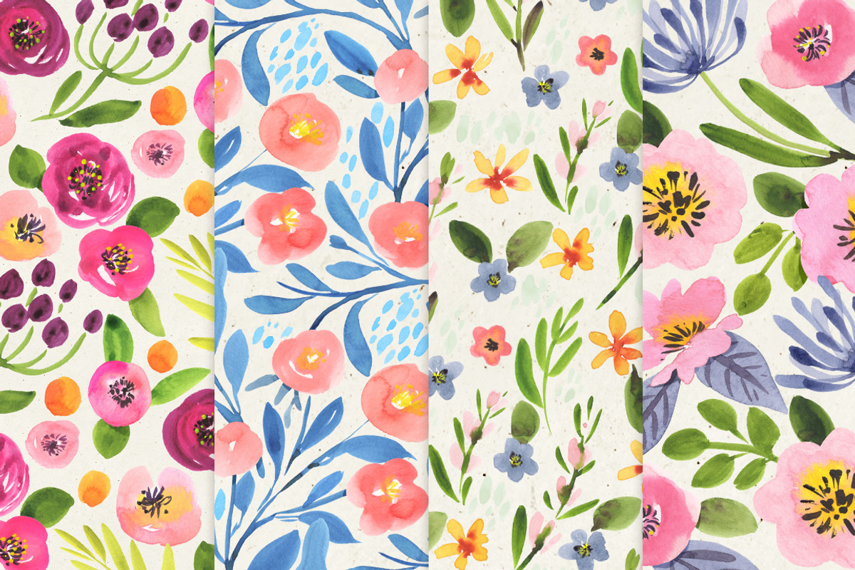 FLEUR, a Pattern Graphic by Irtsya (Photo 3 of 7)