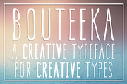 Bouteeka Font, a Handwritten Font by Fontastic Ventures (Thumbnail 1 of 4)