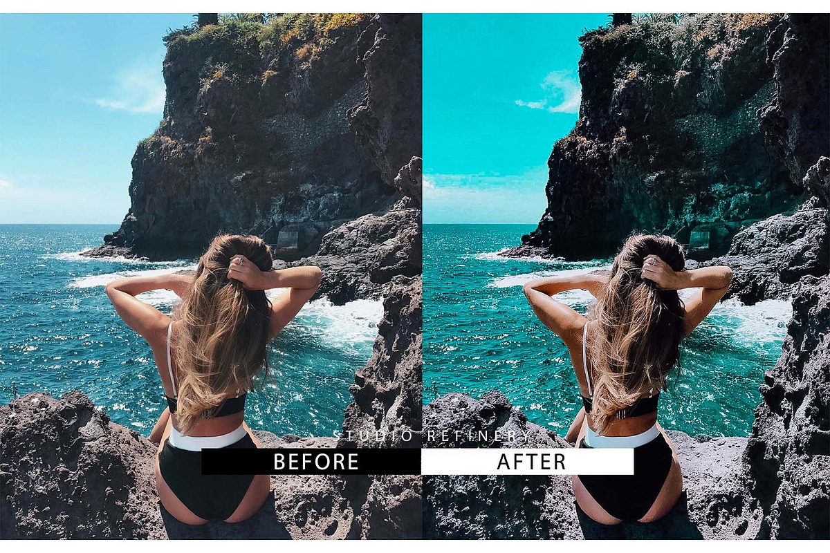 Teal Orange Mobile Lightroom Presets, an Action Add-On by STUDIO REFINERY (Photo 6 of 8)