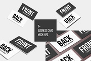 7+ Business Card Mock-Ups, a Print Template by mwsart (Thumbnail 1 of 4)