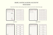 Boho Digital Budget Planner, a Templates & Theme by Digital_Mind (Thumbnail 4 of 10)