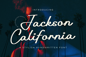 Jackson California A Stylish Script