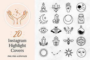 Magical Instagram Highlight Covers