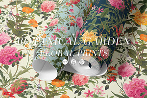Botanical Garden Floral Prints