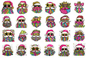 Santa Christmas clipart, an Illustration by CreationArt (Thumbnail 4 of 4)