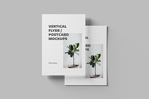 Vertical Flyer / Postcard Mockups