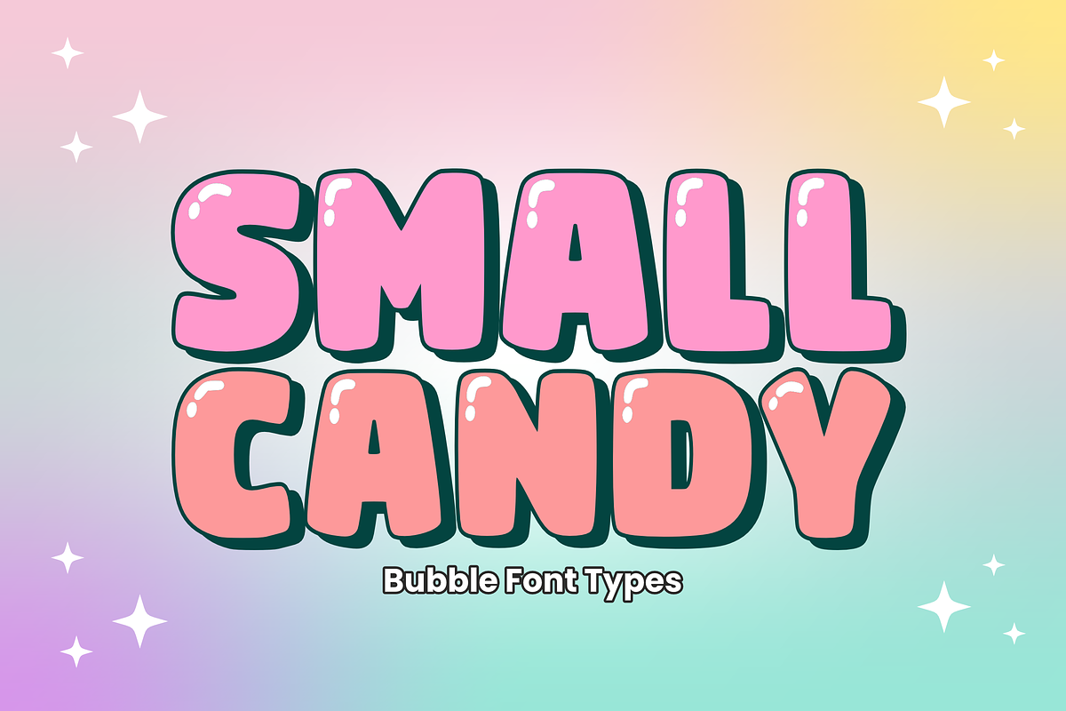 Jelly Belly - Playful Bubble Font, a Sans Serif Font by KiddoGlyphs Studio (Photo 3 of 3)