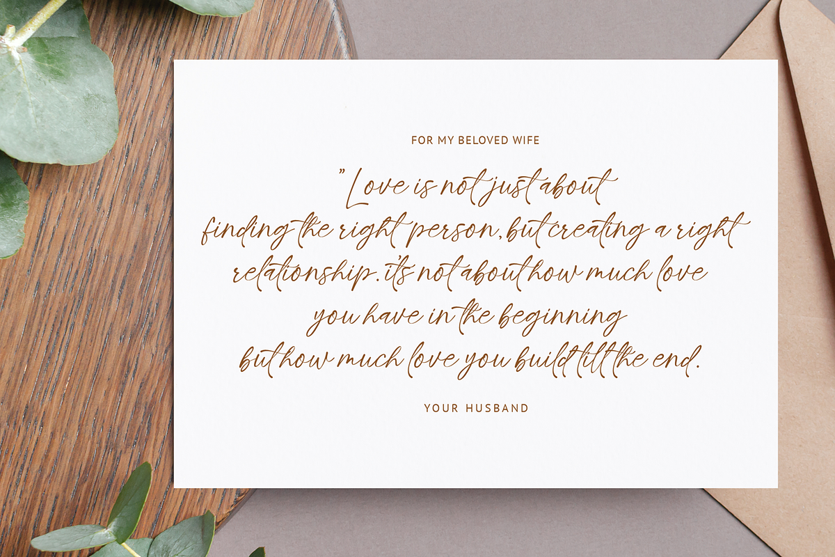 Sophia Authney, a Script Font by MJB Letters (Photo 2 of 10)