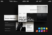 Project Proposal Presentation, a Presentation Template by DesignCrest (Thumbnail 1 of 11)