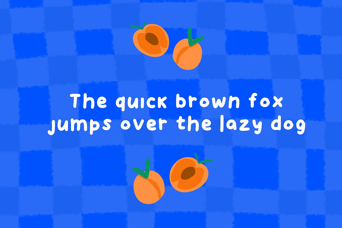 Tasty Apricots - handdrawn cute font, a Handwritten Font by Ashiya Pixel (Photo 11 of 12)