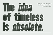 Vigarn - Modern Condensed Font, a Sans Serif Font by Pandeka Studio (Thumbnail 10 of 12)