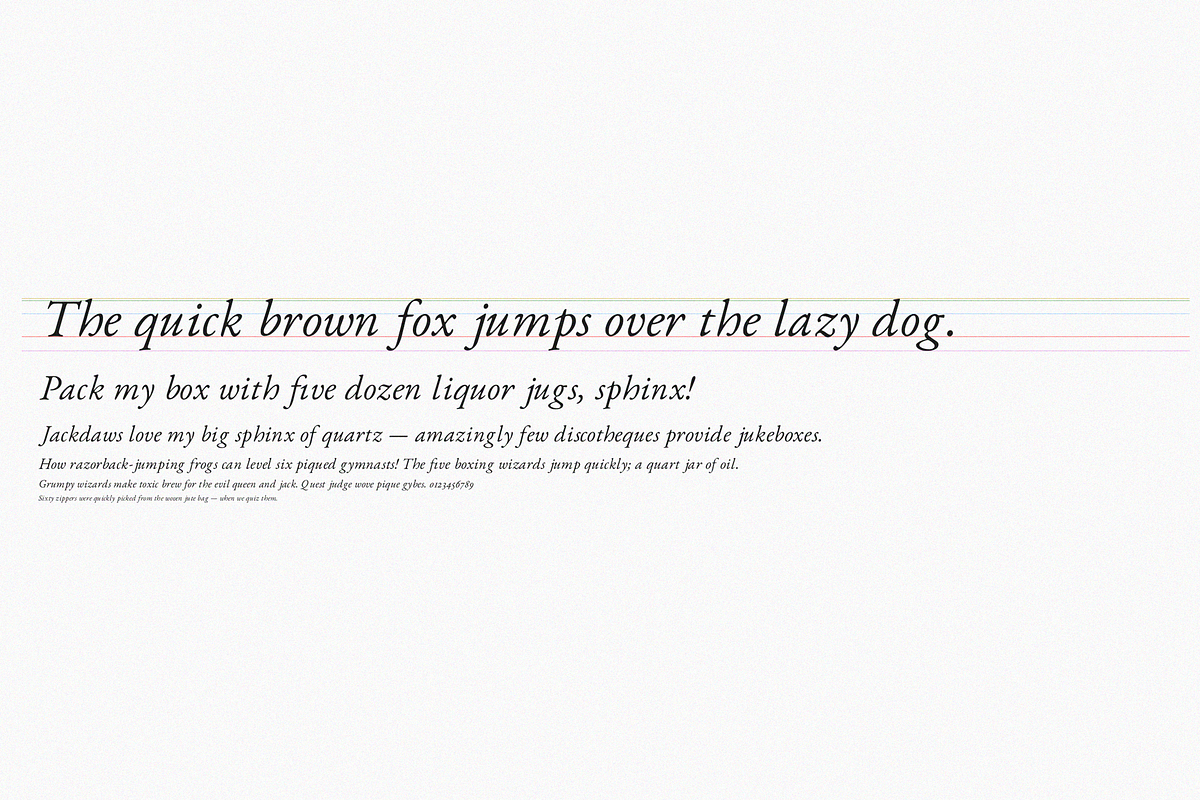 Hall Italic - Typeface, a Serif Font by Lilithcollageart (Photo 6 of 10)
