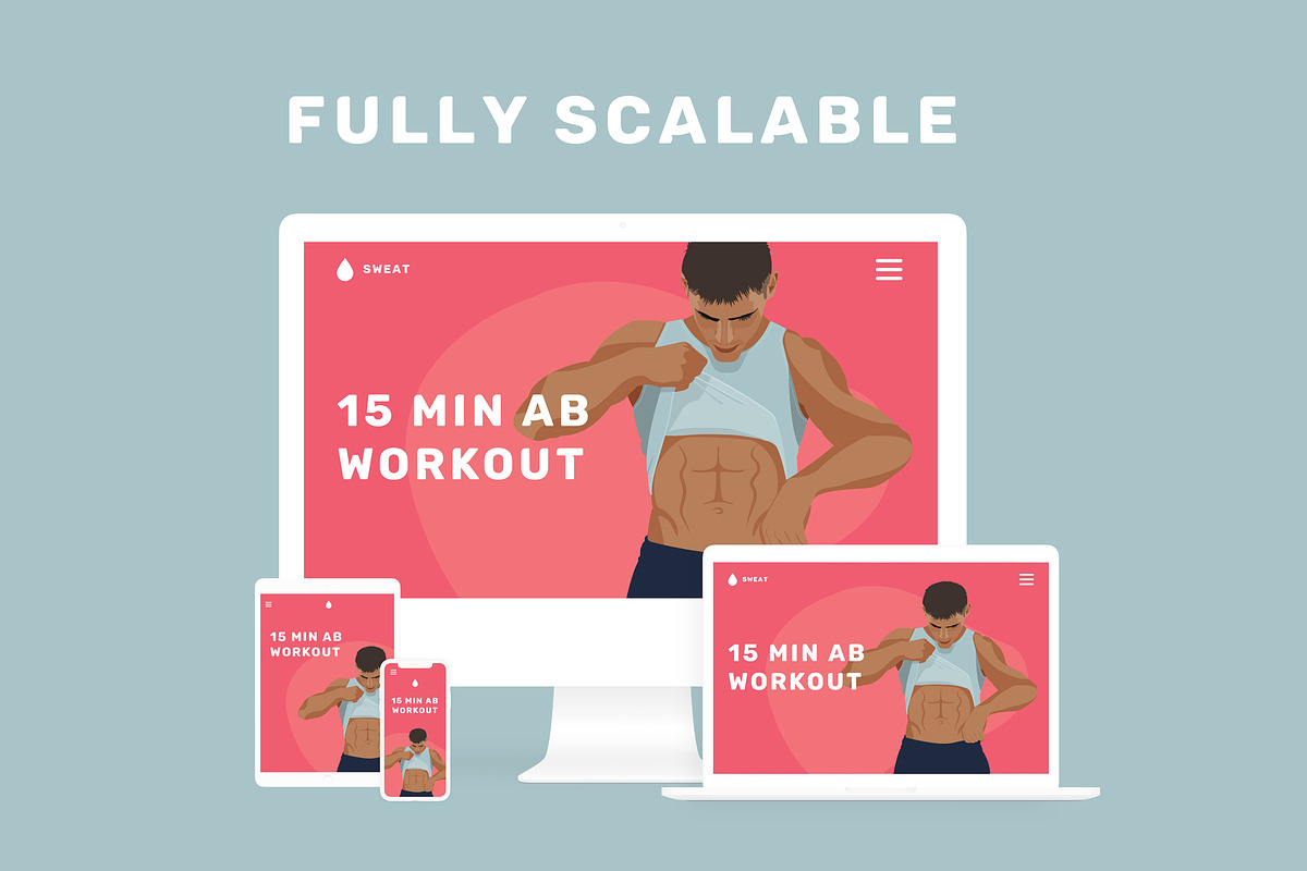 Health & Fitness Illustration Pack, a Healthcare Illustration by The Minimalist (Photo 4 of 8)