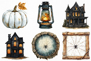Vintage Aesthetic Halloween PNG, an Illustration by Craft Nest (Thumbnail 4 of 6)