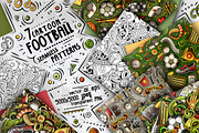 Soccer Cartoon Doodle Big Pack, a Decorative Illustration by BALABOLKA (Thumbnail 9 of 10)