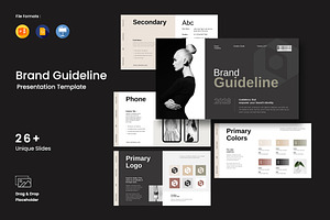 Brand Guideline Presentation, a Presentation Template by Cleffon_Graphic_Studio