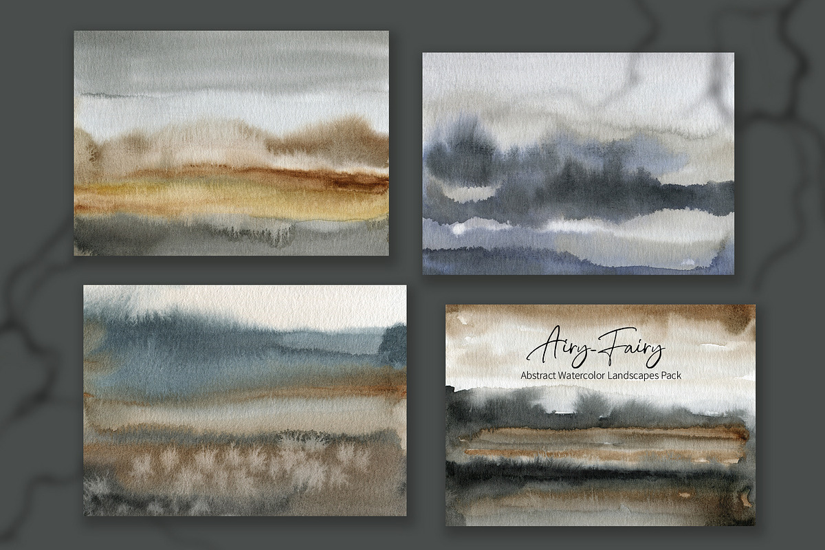 Airy-Fairy Abstract Landscapes, a Background Graphic by Marmoris.Arts (Photo 13 of 14)