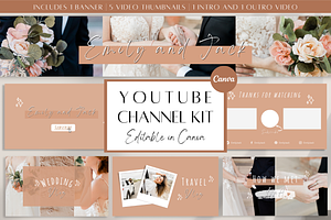 YouTube Branding Kit Canva