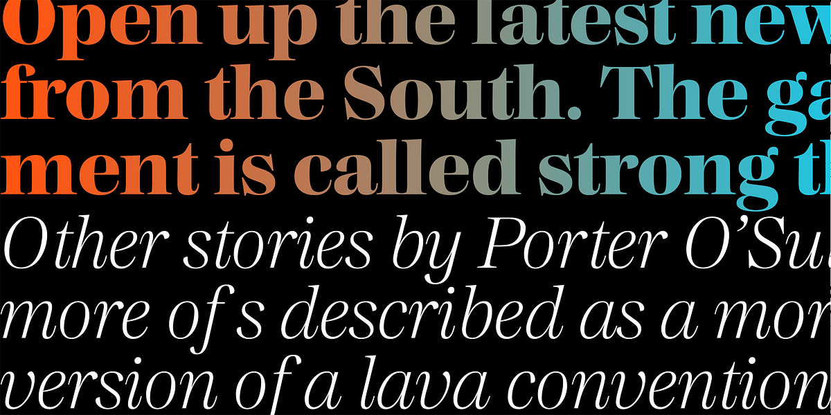 Madigan Text, a Serif Font by Hoftype (Photo 8 of 11)
