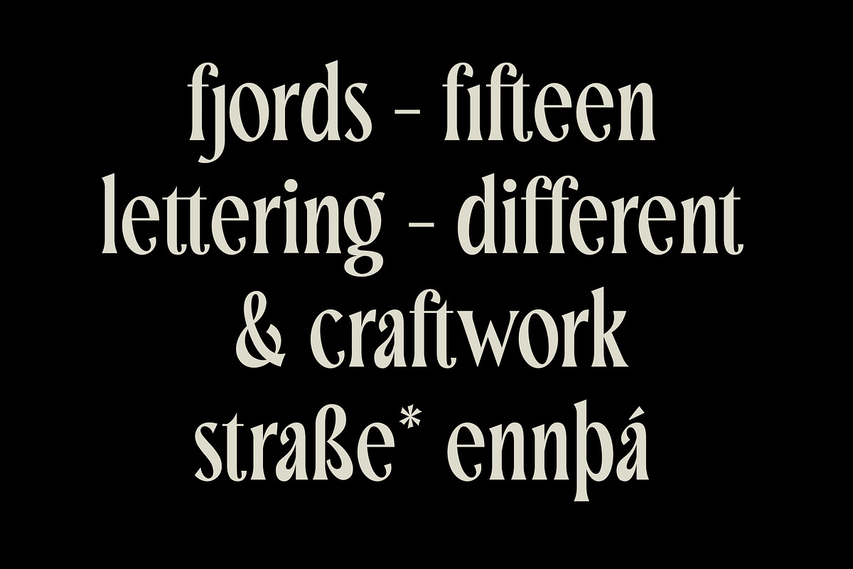 Rattana - Display Serif Typeface, a Serif Font by Product Experience (Photo 9 of 9)