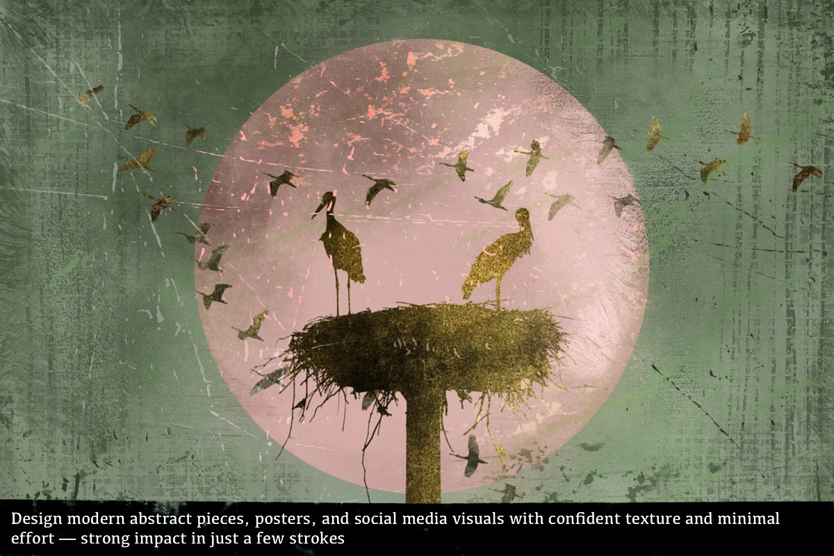 Ultimate Texture Brush Bundle, a Brush Add-On by HabitusDesigns (Photo 4 of 19)