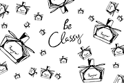 Perfumes bottle set collection, an Illustration by mollyli.ai (Thumbnail 2 of 4)