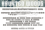 Haunted Woods, a Blackletter Font by Brittney Murphy Design (Thumbnail 3 of 5)