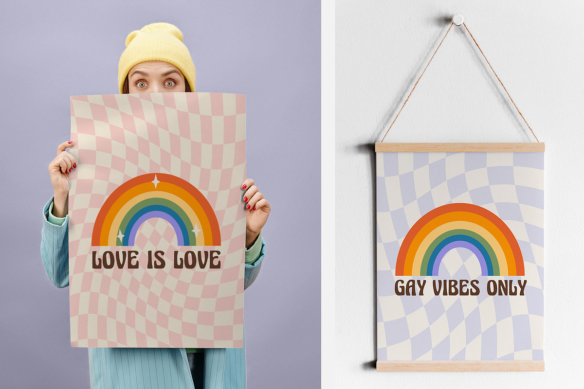 Retro Pride Collection, an Illustration by millering (Photo 13 of 16)