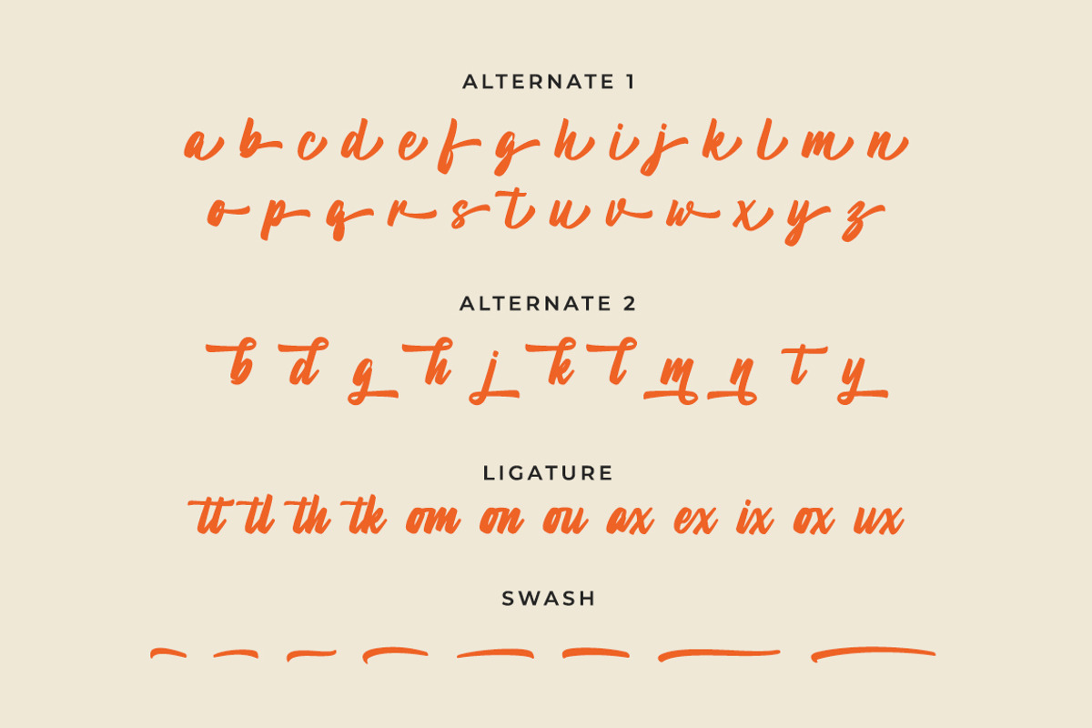 Amelona, a Handwritten Font by Gatype (Photo 8 of 9)