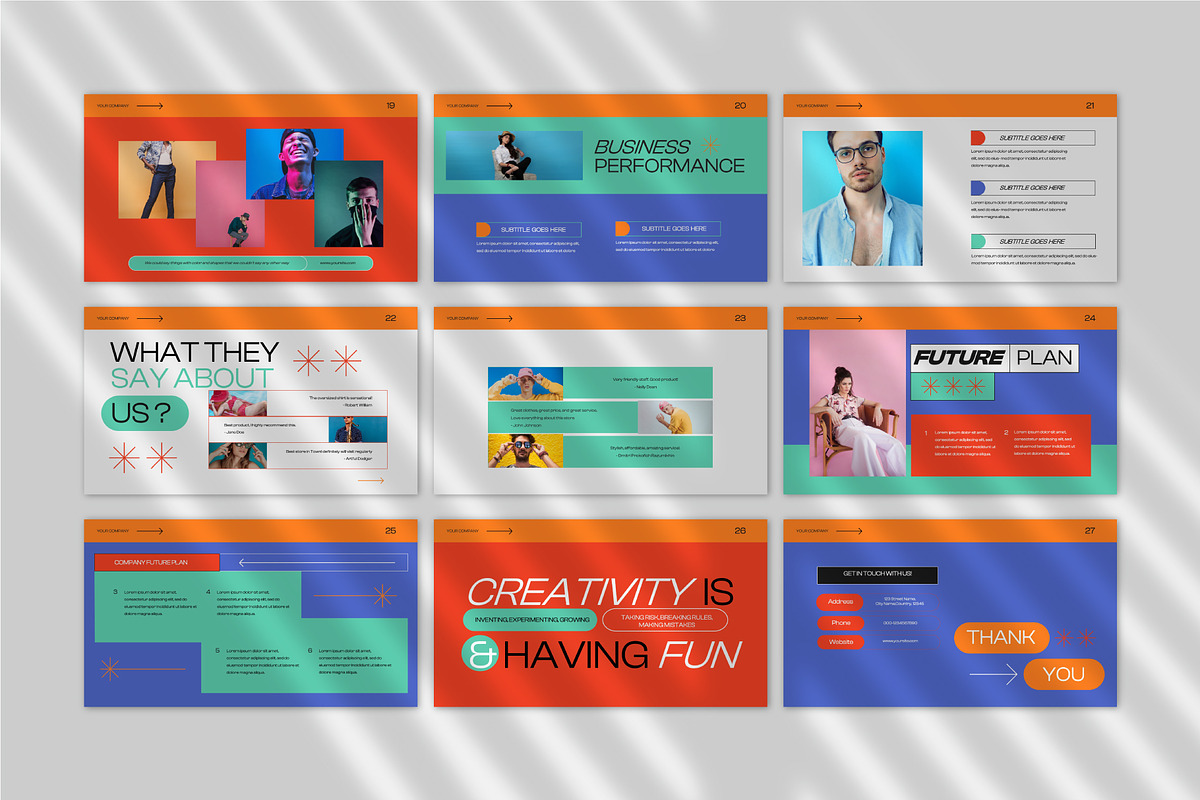 Company Profile Google Slides, a Presentation Template by Fortyone (Photo 6 of 6)