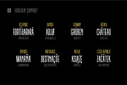 Tall Eagle, a Sans Serif Font by Dead Moose Studio (Thumbnail 9 of 12)