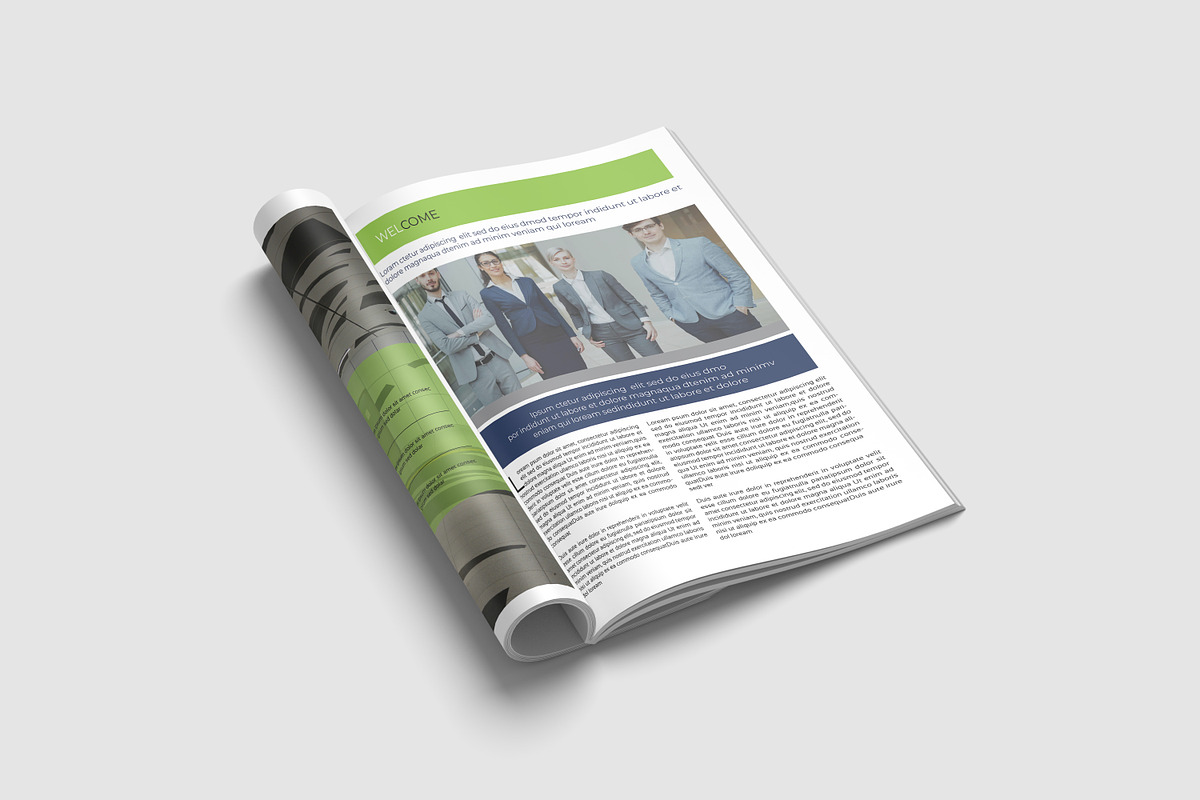 Company Profile Brochure, a Brochure Template by Template Shop (Photo 3 of 11)
