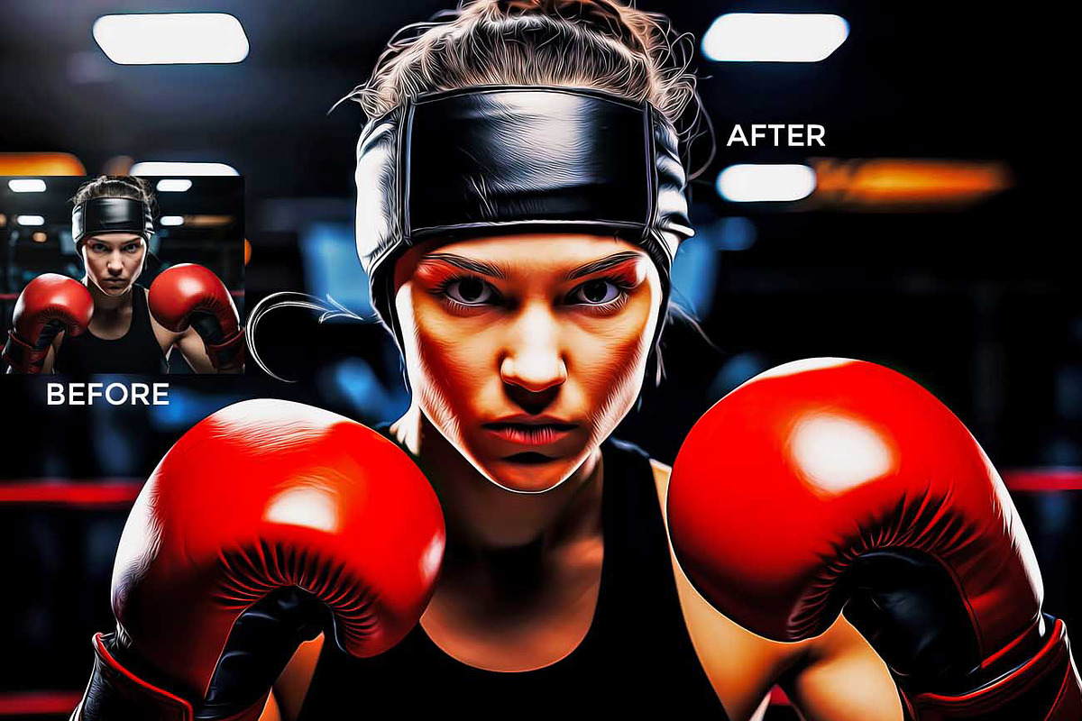 Ultra HD Portrait Enhancer PS Action, an Action Add-On by Studio Retouch (Photo 9 of 10)