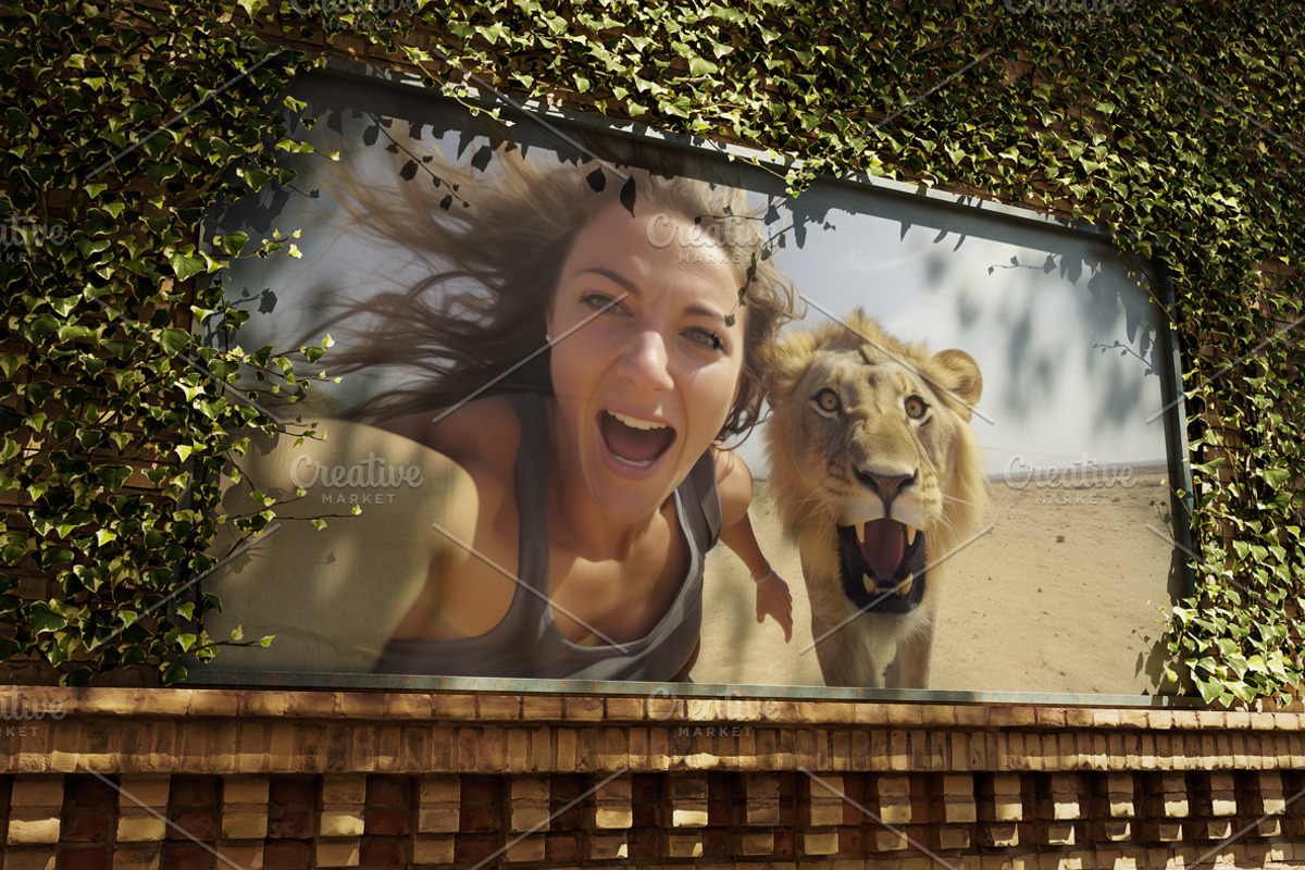 Selfie with wild animals - 63 images, an Animal Photo by Handmadefont (Photo 11 of 11)