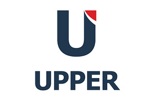 Letter U with arrow cut, a Finance Illustration by LogosDen