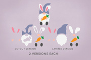 Easter Gnome Clipart svg png eps, an Animal Illustration by Peachycottoncandy (Thumbnail 2 of 6)