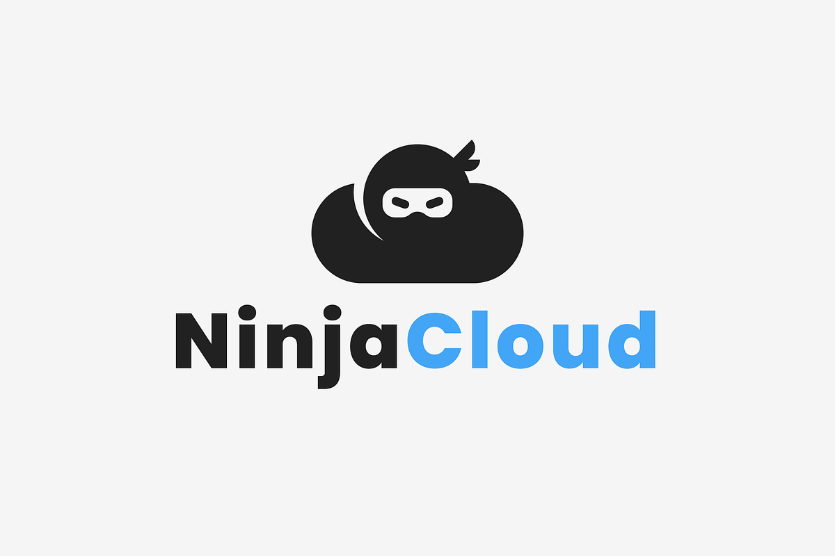 Ninja Cloud Logo, a Branding & Logo Template by aditvest