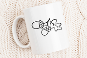 Leaf Autumn| Symbols Fonts, a Symbol Font by Sirinart (Thumbnail 5 of 6)