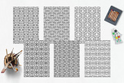 Patterns for coloring PDF,JPG vol-03, a Brochure Template by dnapslvsk (Thumbnail 3 of 6)