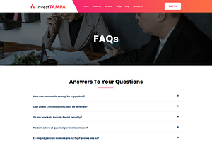 InvestTampa - Business Elementor Kit