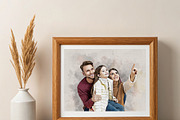 Costume Family Watercolor Art, an Action Add-On by MRI STUDIO (Thumbnail 3 of 27)